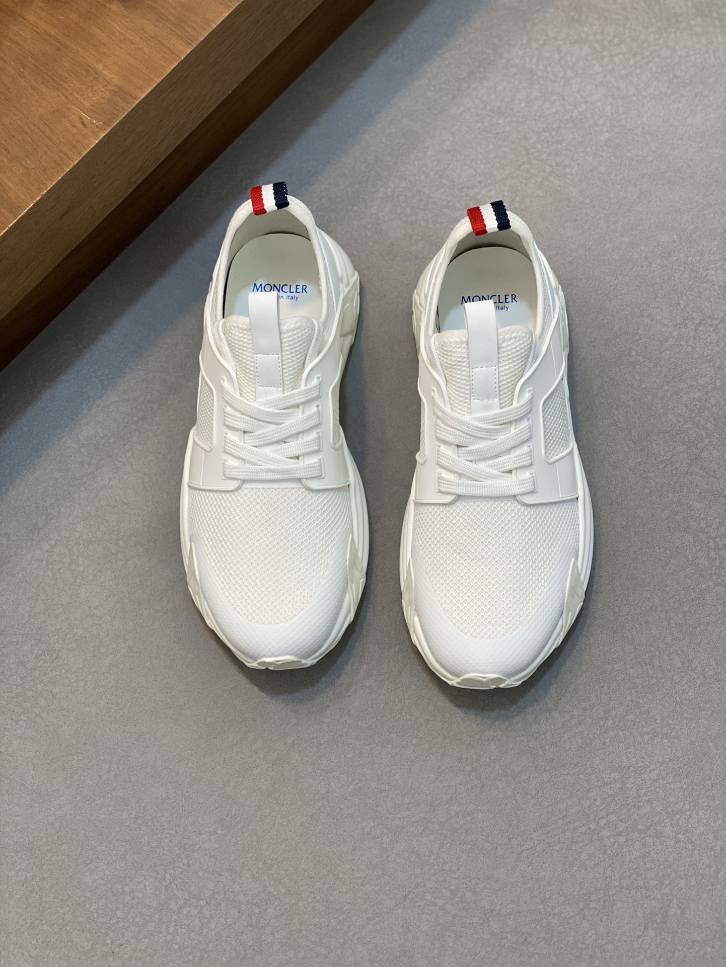 몽클레어 몽클레르(Moncler) 네오프렌 믹스 테크니컬 스니커즈 신발