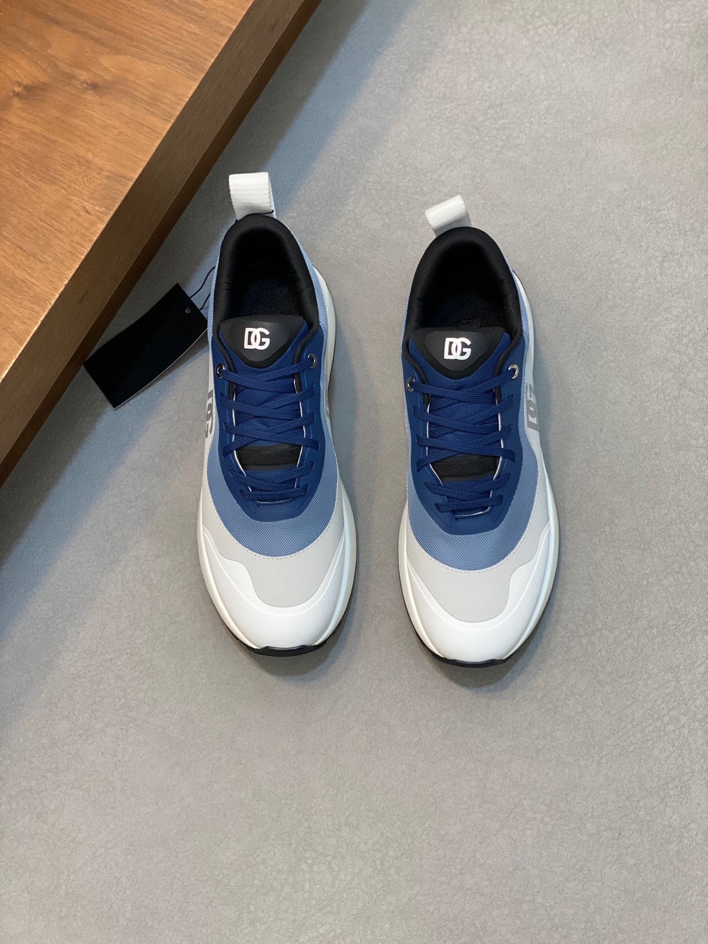 돌체앤가바나(D&G) Dolce&Gabbana 수입 소가죽 믹스 스니커즈 신발