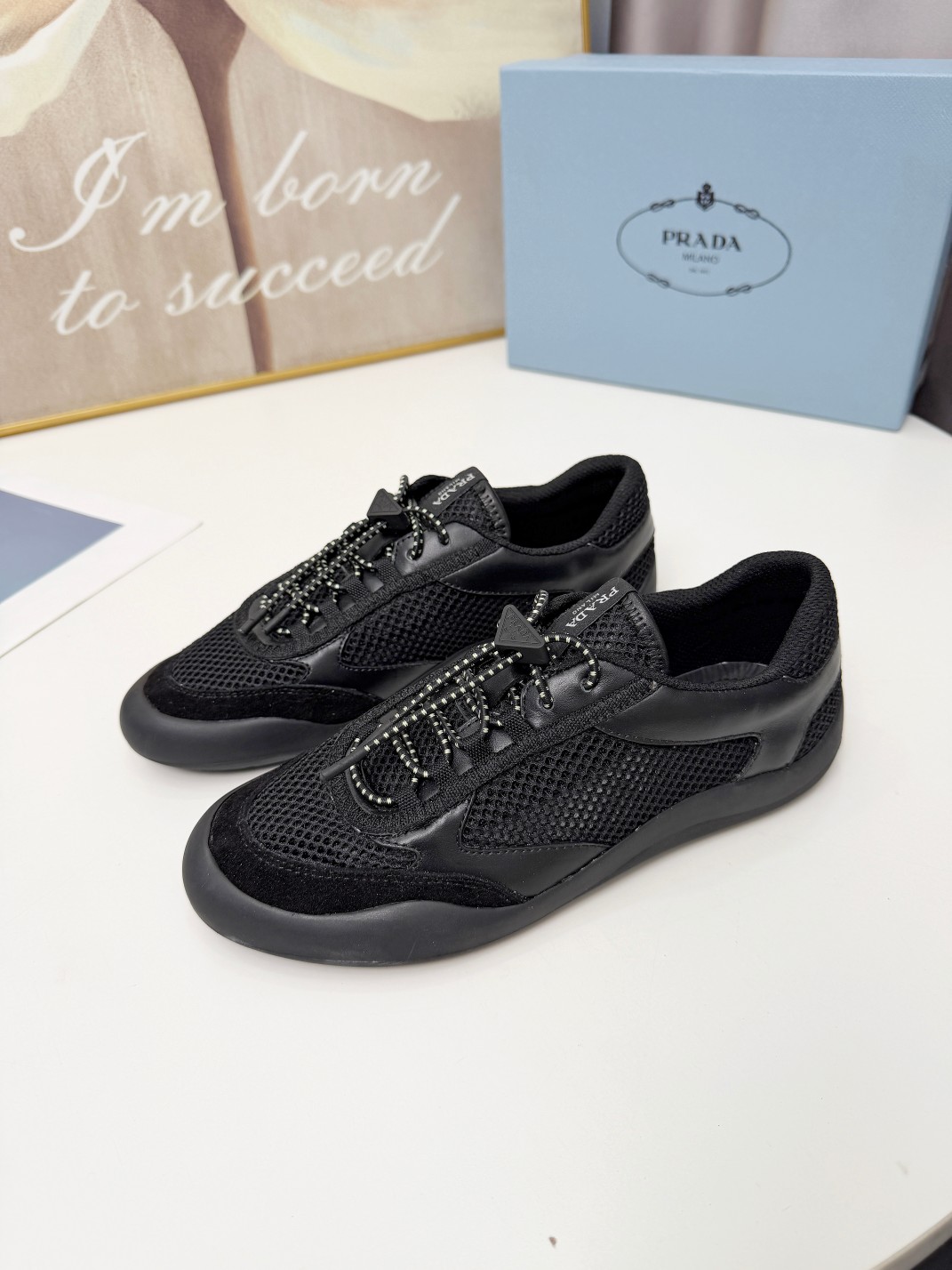 프라다(Prada) 시그니처 커플 스니커즈 신발