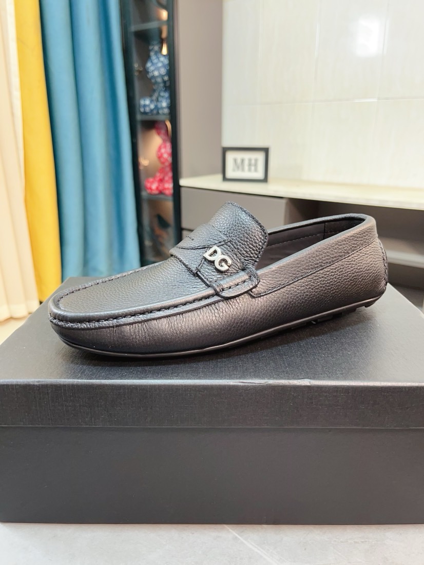 돌체앤가바나 Dolce&Gabbana (D&G) 카프스킨 로퍼 구두 신발