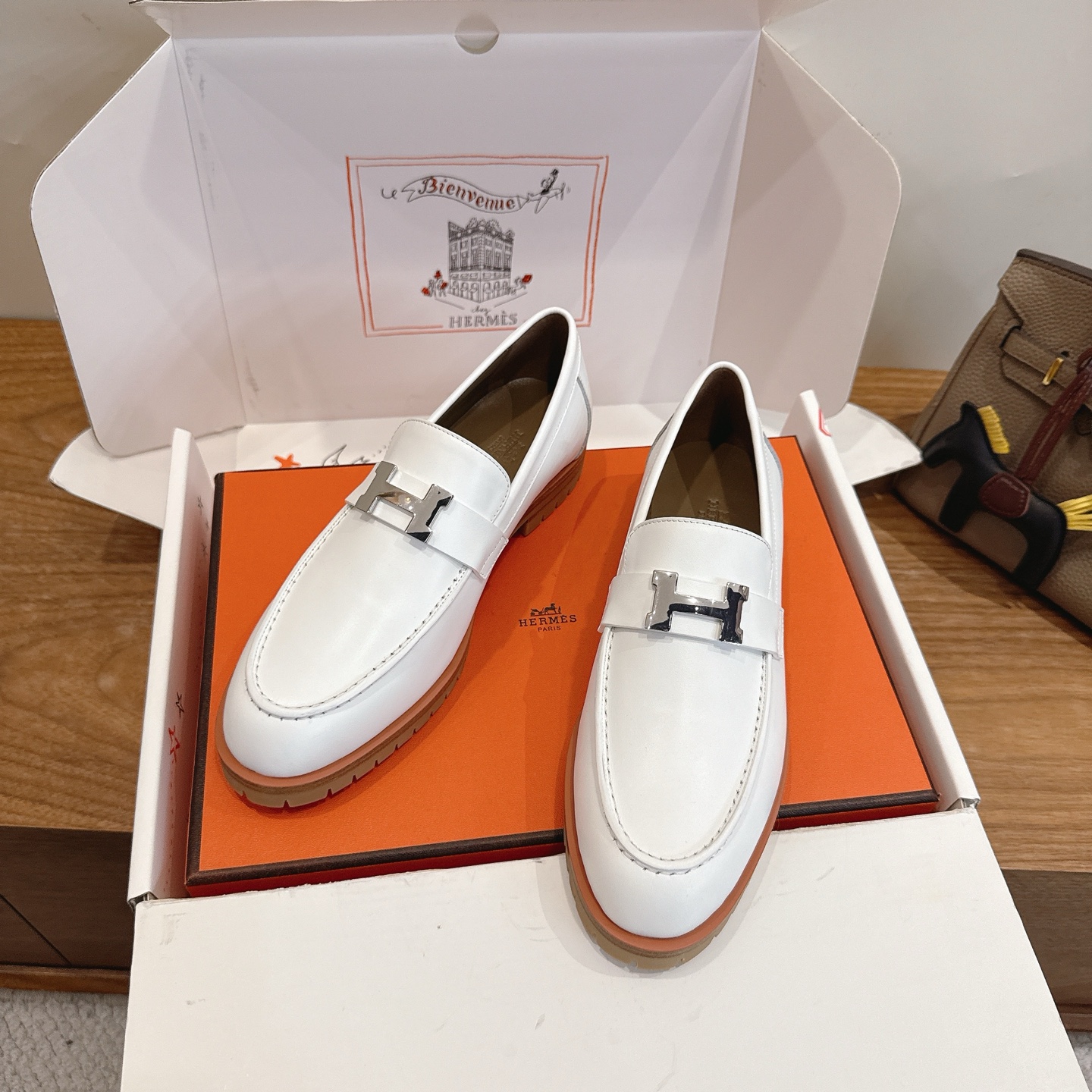 에르메스(HERMES) Eclair 로퍼 신발