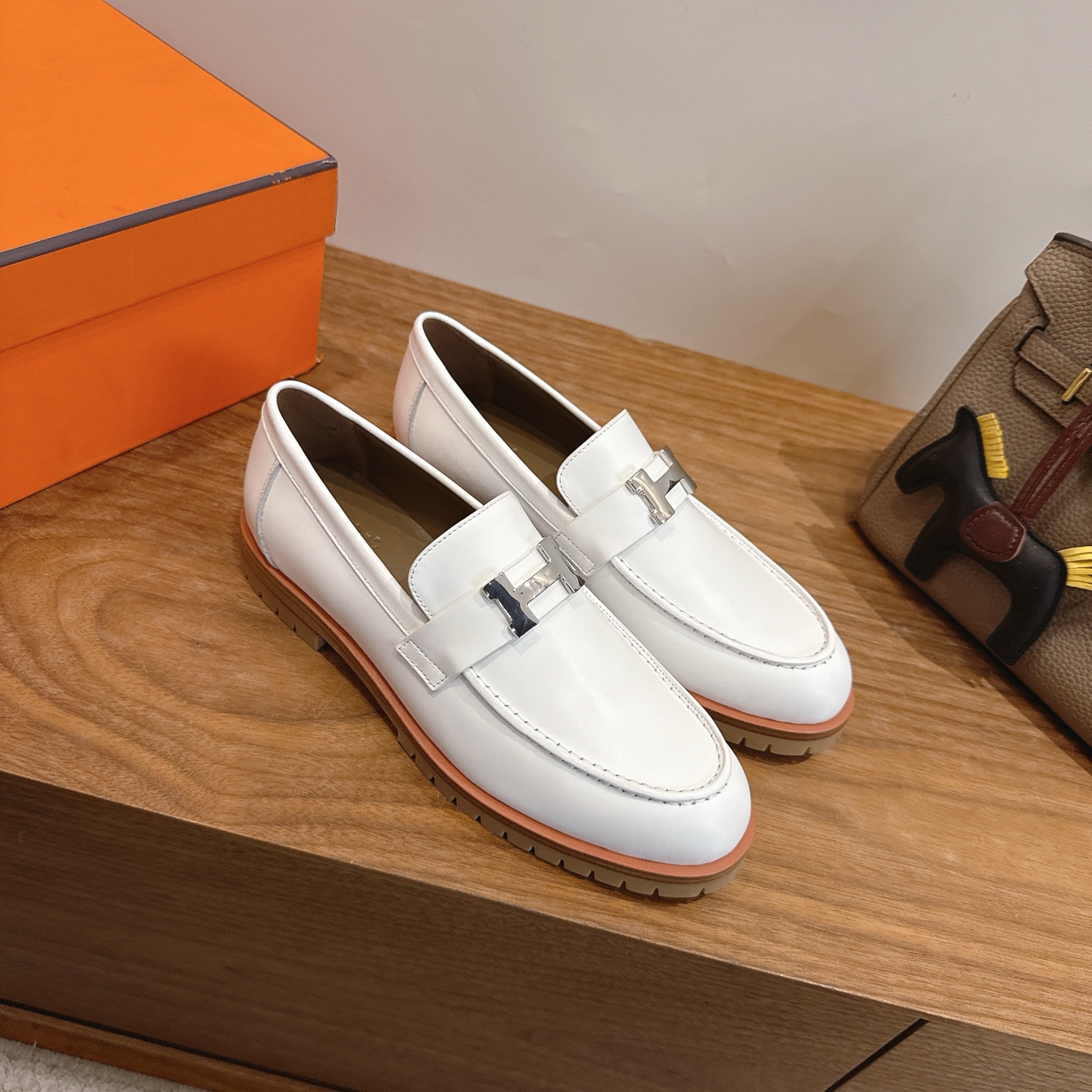 에르메스(HERMES) Eclair 로퍼 신발