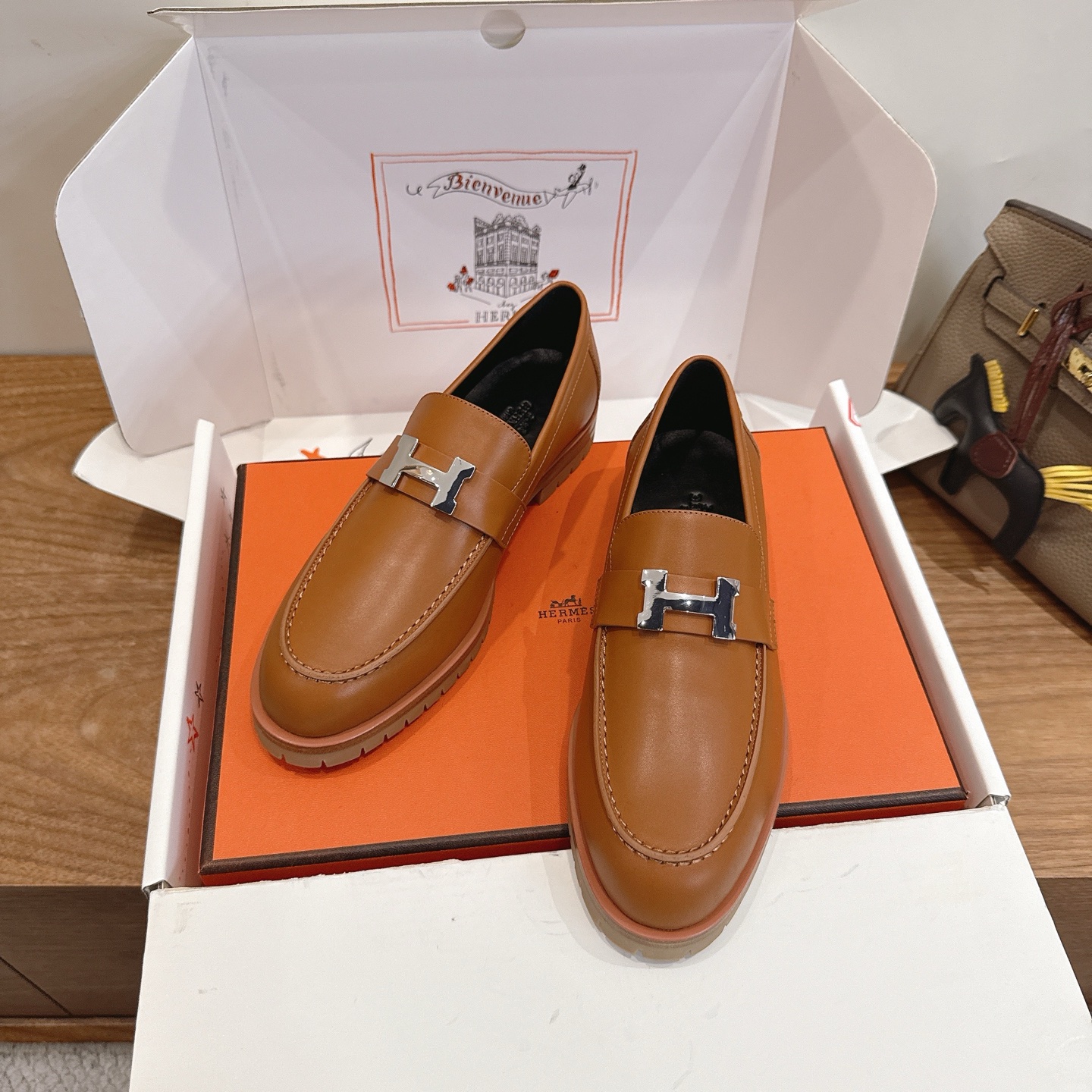 에르메스(HERMES) Eclair 로퍼 신발