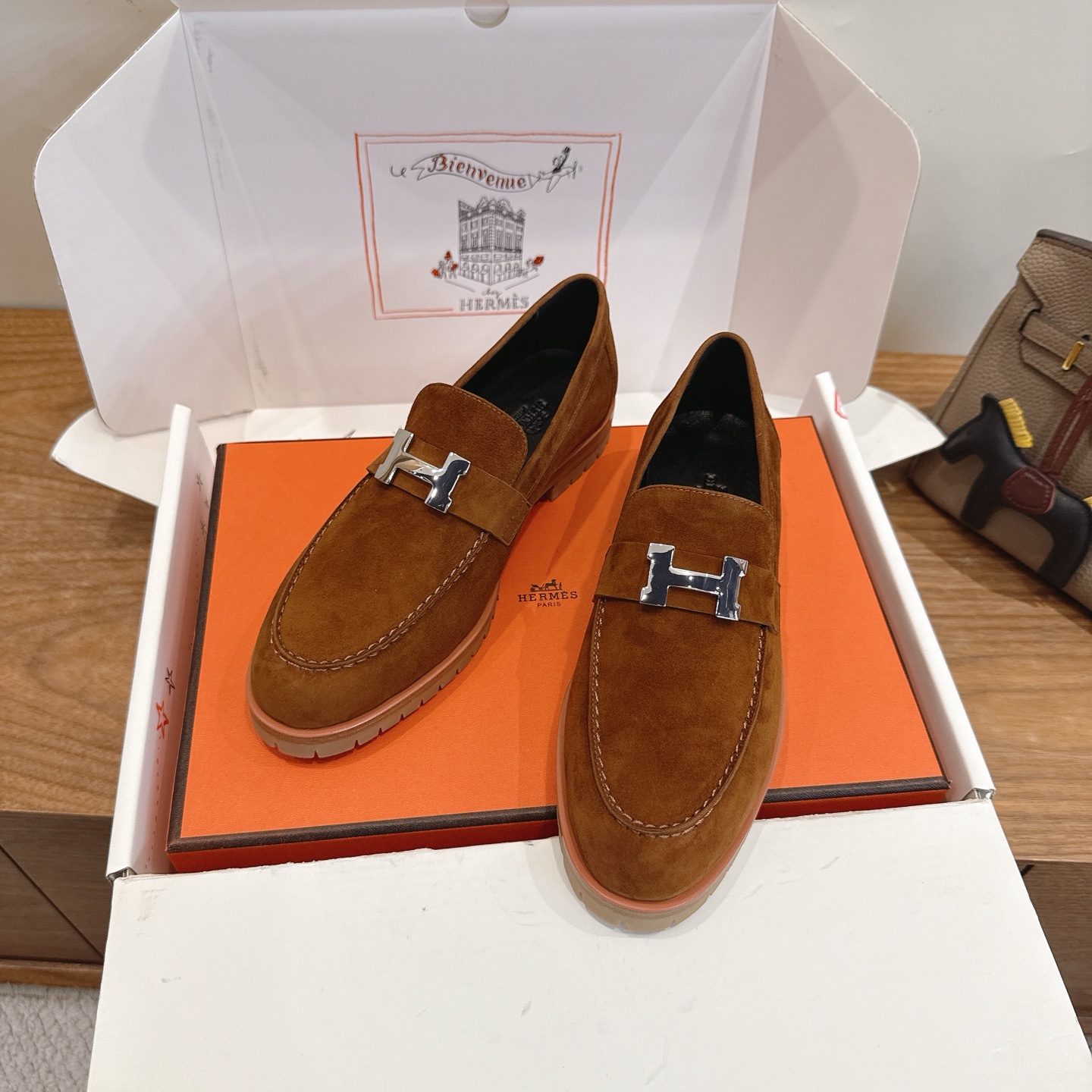 에르메스(HERMES) Eclair 로퍼 신발