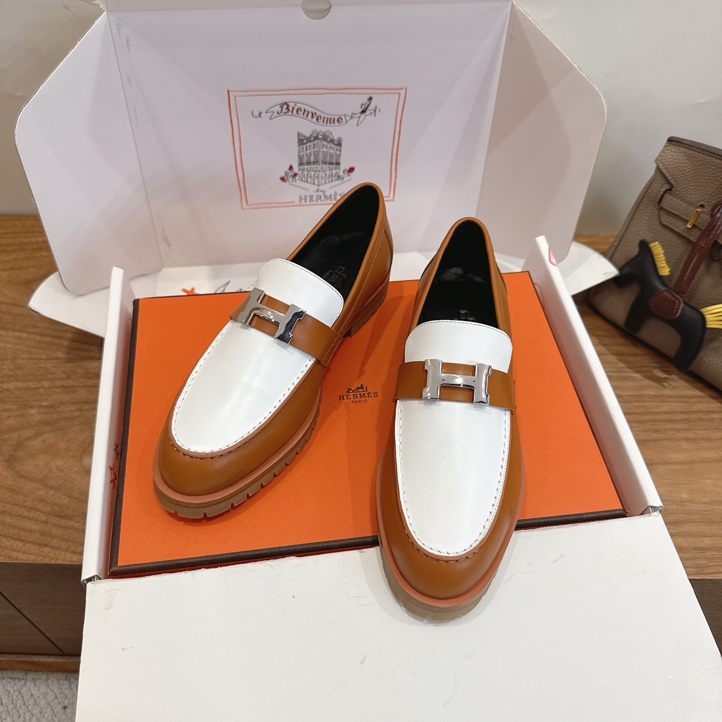 에르메스(HERMES) Eclair 로퍼 신발