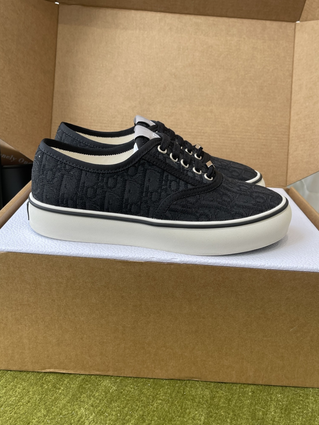 디올(Dior) Saltwind 자수 캔버스 스니커즈 신발