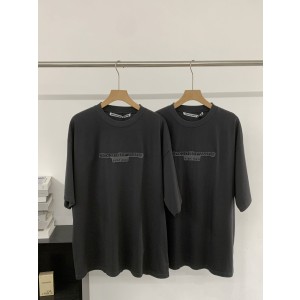 알렉산더왕(Alexander Wang) 펠트 패치 반팔 티셔츠 의류