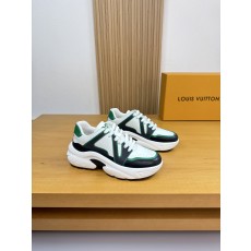 루이비통(LV) 나파 카프스킨 & 모노그램 모듈 스니커즈 신발