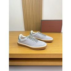 로로 피아나(Loro piana) LP 나파 & 스웨이드 하이브리드 스니커즈 신발