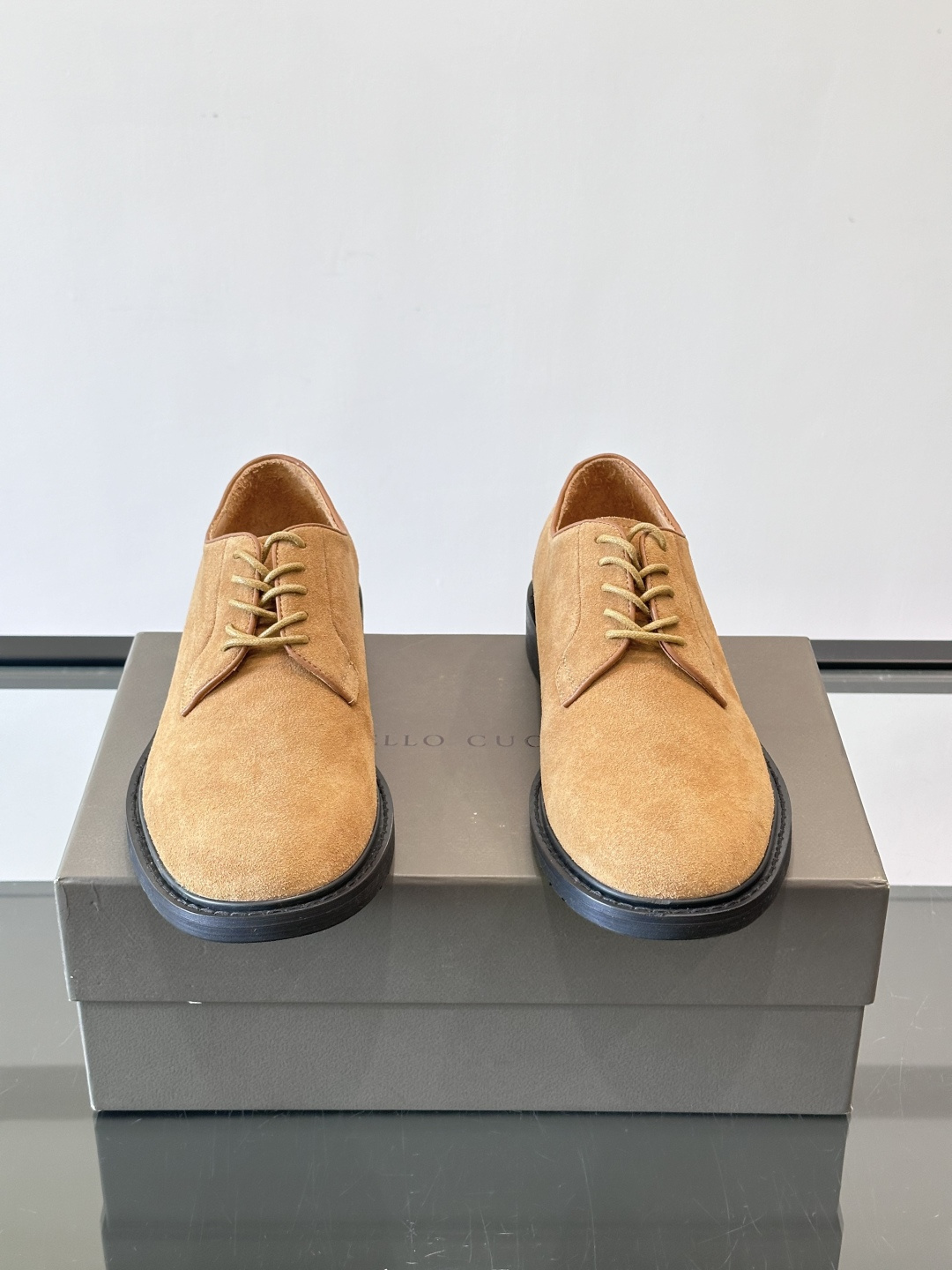 브루넬로 쿠치넬리 Brunello Cucinelli (BC) 프리미엄 카프스킨 레더 슈즈 구두 신발