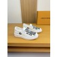 루이비통(LV) Louis Vuitton 나파 카프스킨 고주파 프린팅 슬립온 스니커즈 신발