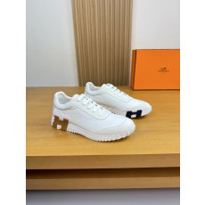 에르메스(Hermes) 나파 & 실키 스웨이드 스니커즈 신발