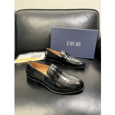디올(Dior) 프리미엄 이탈리안 카프스킨 레더 슈즈 로퍼 구두 신발