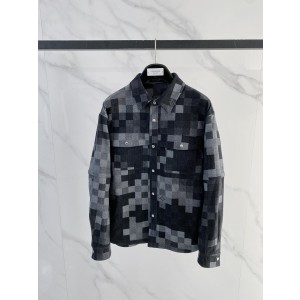 루이비통(LV) 소매 탈부착 데님 재킷 외투 의류