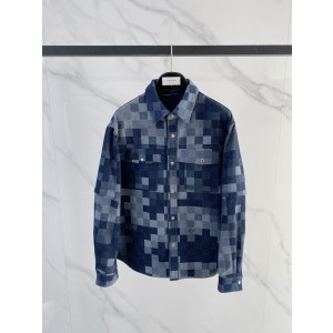 루이비통(LV) 소매 탈부착 데님 재킷 외투 의류