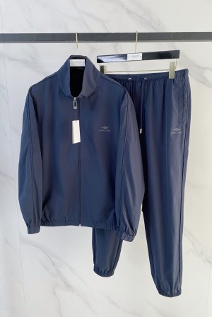 발렌시아가(Balenciaga) 나일론 바람막이 트레이닝 세트 의류