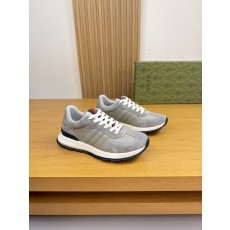 구찌(Gucci) 나파 & 스웨이드 웹 스니커즈 신발