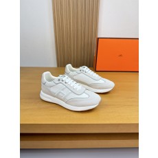 에르메스(Hermes) 나파 & 스웨이드 하이브리드 스니커즈 신발