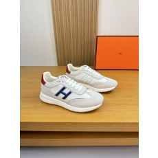 에르메스(Hermes) 나파 & 스웨이드 하이브리드 스니커즈 신발