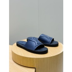 LV 루이비통 로고 주트(Jute) 슬라이드 슬리퍼 샌들 신발