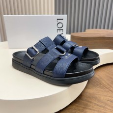 로에베(Loewe) 메탈 징 포인트 더블 스트랩 샌들 슬리퍼 신발