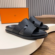 에르메스(Hermes) 투톤 슬라이드 슬리퍼 신발