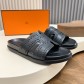 에르메스(Hermes) 수공예 가죽 스트랩 H-버클 샌들 슬리퍼 신발