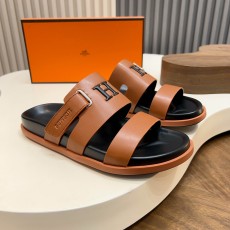 에르메스(Hermes) 메탈 장식 샌들 슬리퍼 신발