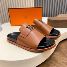 에르메스(Hermes) 메탈 장식 샌들 슬리퍼 신발