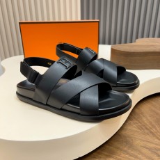 에르메스(Hermes) 메탈 장식 샌들 슬리퍼 신발