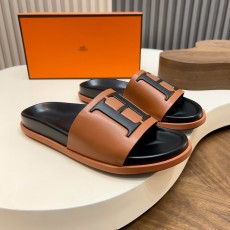 에르메스(Hermes) 메탈 장식 샌들 슬리퍼 신발