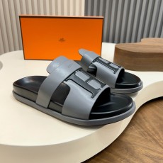 에르메스(Hermes) 메탈 장식 샌들 슬리퍼 신발