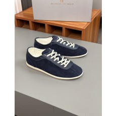 Brunello Cucinelli 브루넬로 쿠치넬리(BC) 빈티지 스웨이드 저먼 트레이너 스니커즈 신발