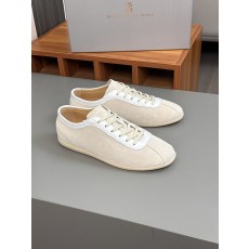 Brunello Cucinelli 브루넬로 쿠치넬리(BC) 빈티지 스웨이드 저먼 트레이너 스니커즈 신발