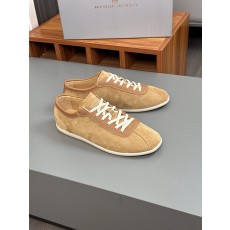 Brunello Cucinelli 브루넬로 쿠치넬리(BC) 빈티지 스웨이드 저먼 트레이너 스니커즈 신발