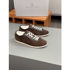 Brunello Cucinelli 브루넬로 쿠치넬리(BC) 빈티지 스웨이드 저먼 트레이너 스니커즈 신발