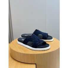 루이비통(LV) 오아시스(OASIS) 모노그램 스웨이드 뮬 슬리퍼 샌들 신발