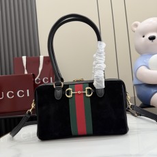 구찌(Gucci) 보르세토(Borsetto) 스웨이드 핸드백 가방
