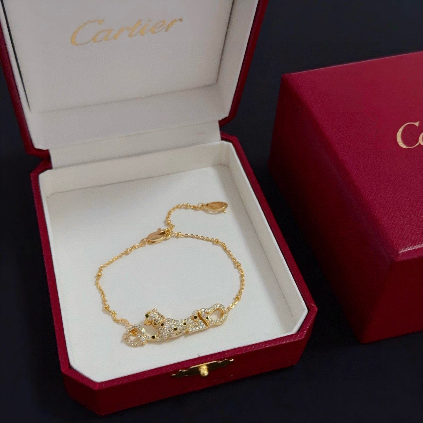 까르띠에(Cartier) 표범 체인 팔찌 악세사리