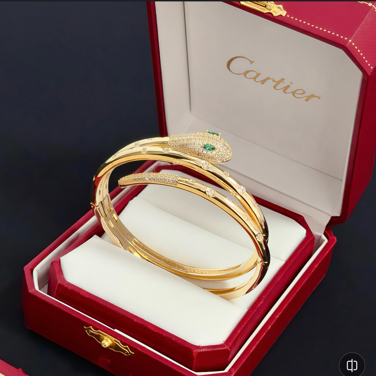 까르띠에(Cartier) 다이아 세팅 팔찌 악세사리