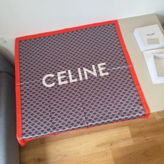 셀린느(CELINE) 모노그램 실크 스카프 목도리 스카프