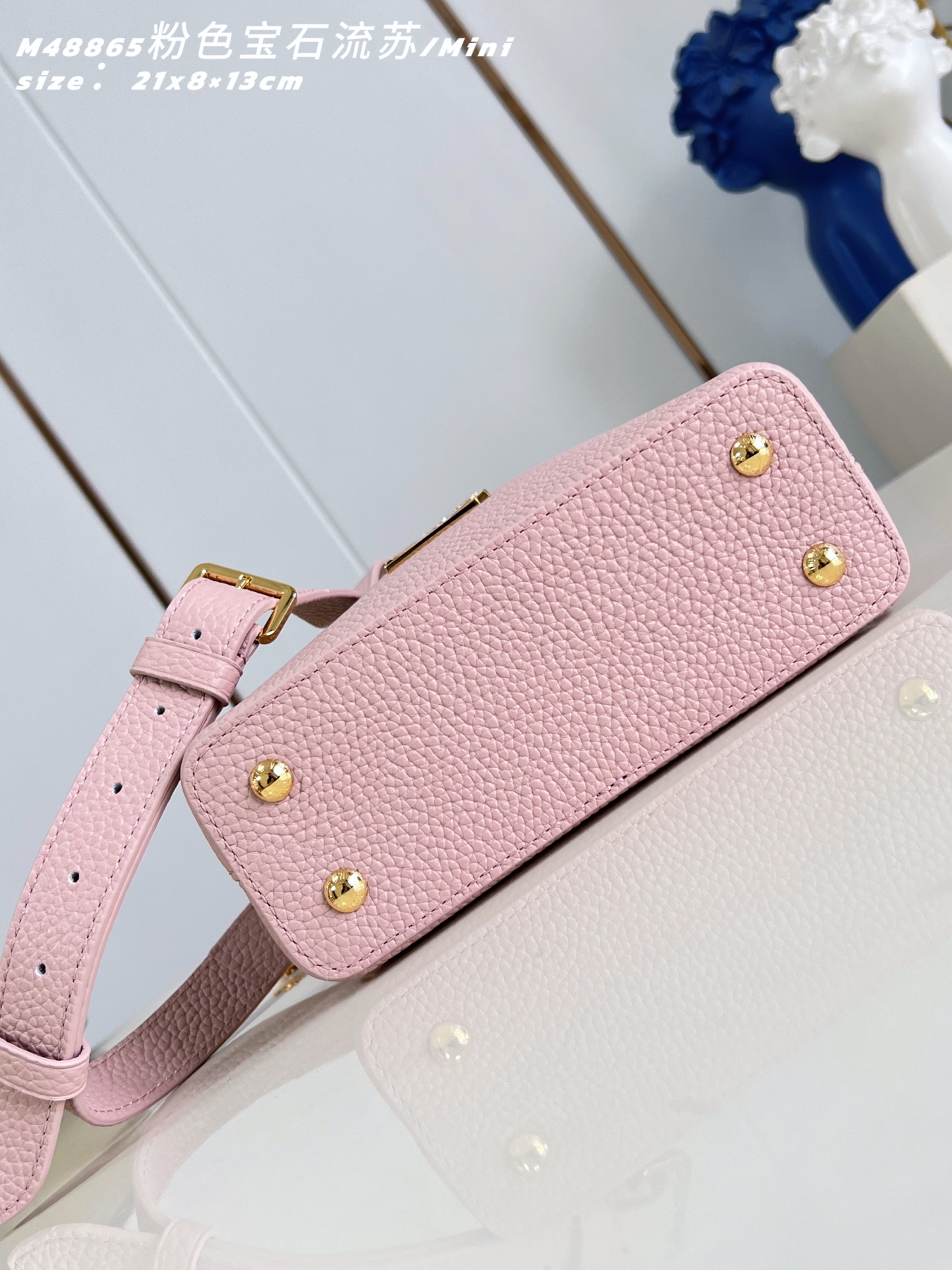 루이비통(Louis Vuitton) LV 카퓌신(Capucines) 숄더백 토트백 가방 미니 - 핑크