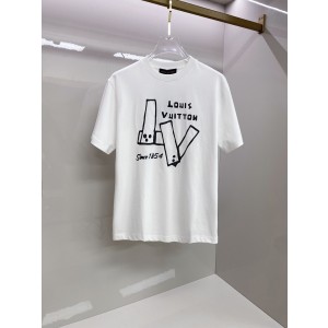 루이비통(LV) 로고 포인트 반팔 티셔츠 의류