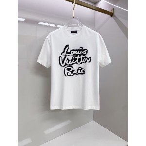 루이비통(LV) 프론트 로고 반팔 티셔츠 의류