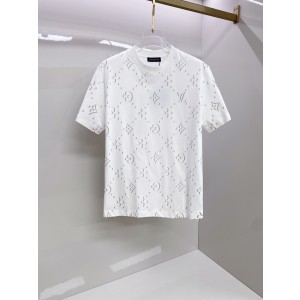 루이비통(LV) 시그니처 그래픽 로고 반팔 티셔츠 의류