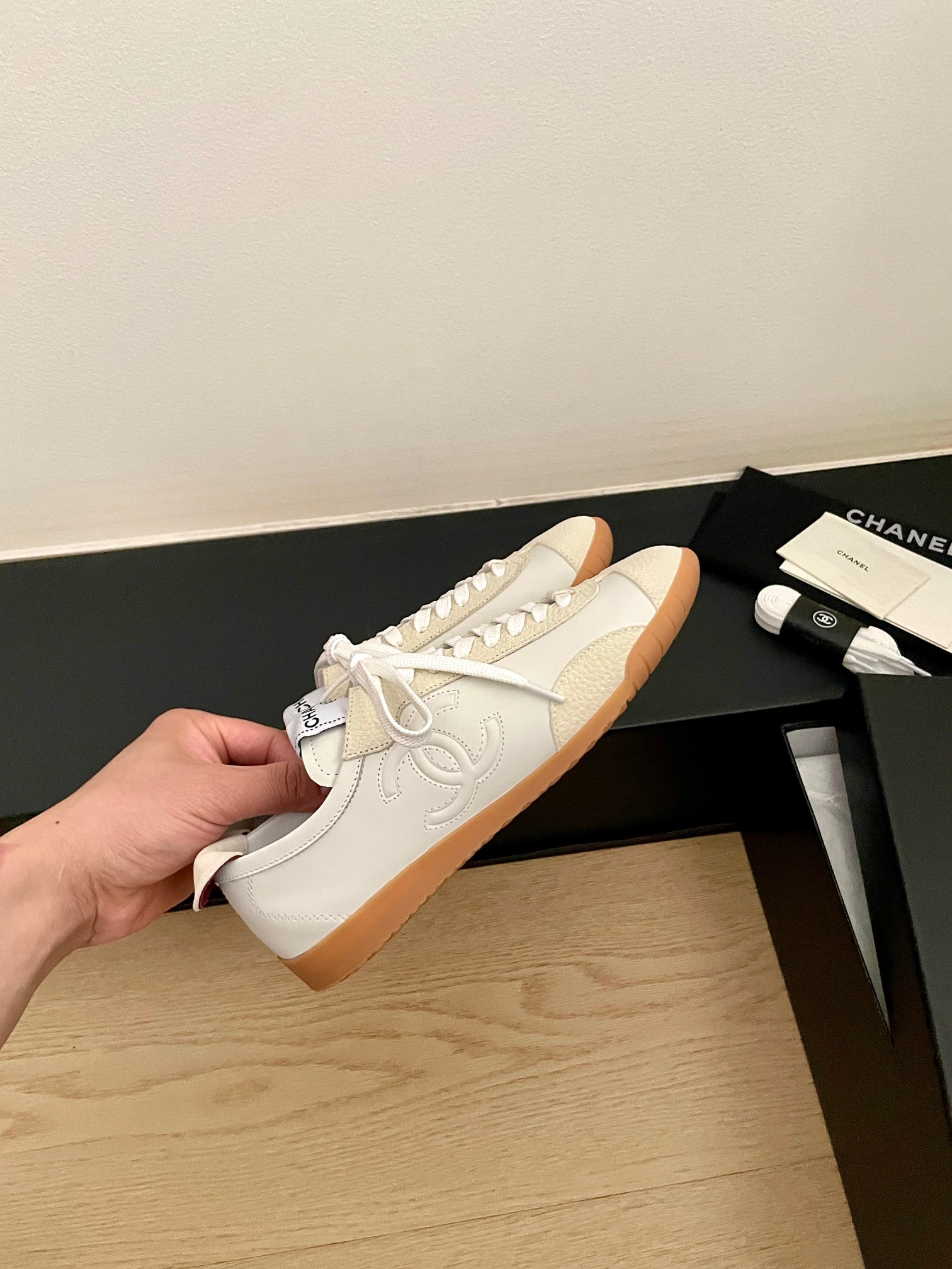 샤넬(CHANEL) 클래식 독일군 스니커즈 신발