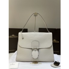 델보(Delvaux) 템포(Tempo) 숄더백 가방 라지 - 화이트