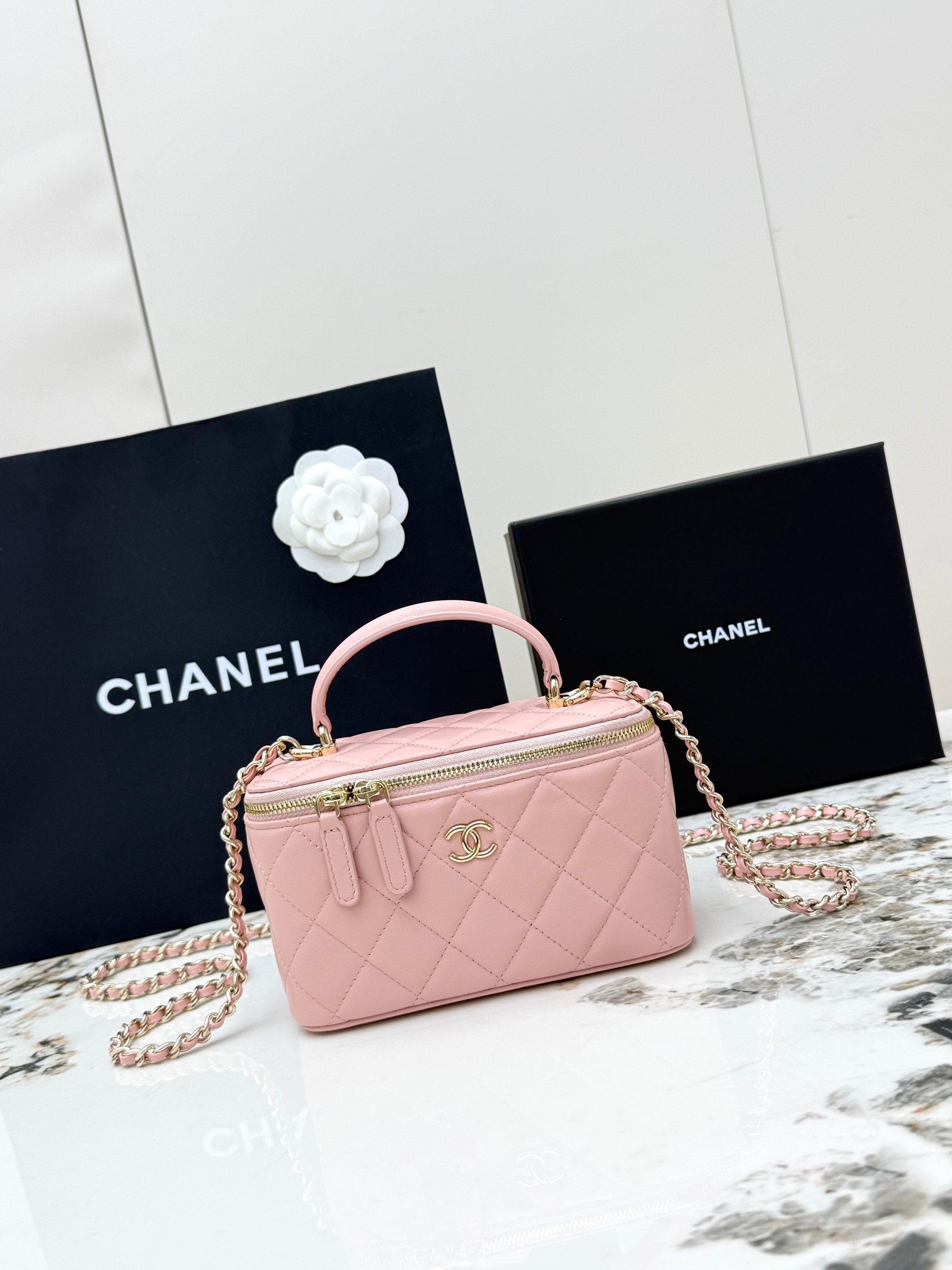 샤넬(Chanel) 21K 베니티 체인백 파우치백 가방 - 라지