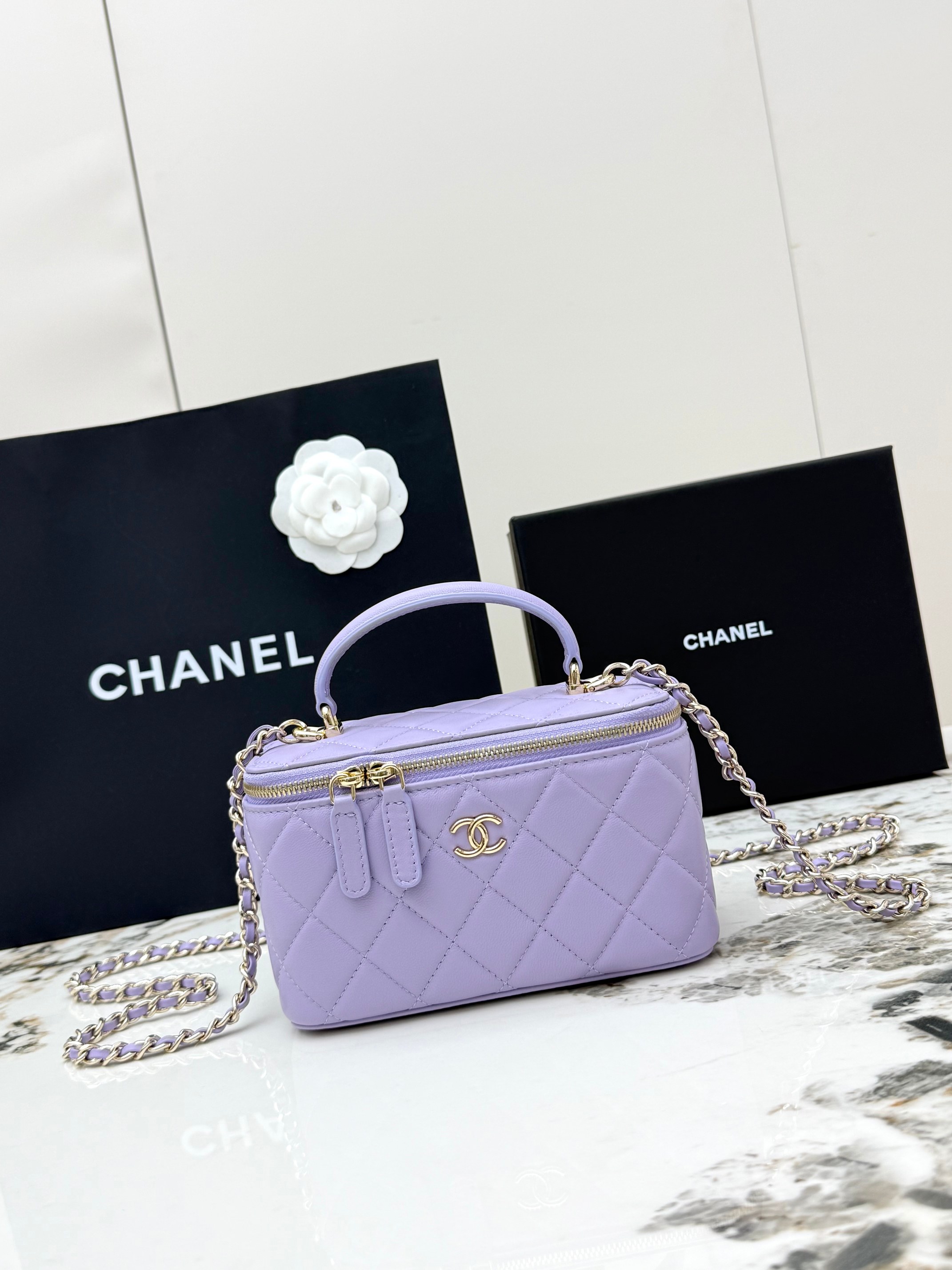 샤넬(Chanel) 21K 베니티 체인백 파우치백 가방 - 라지