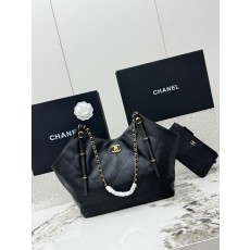 샤넬(Chanel) 쇼퍼 토트백 가방 - 라지